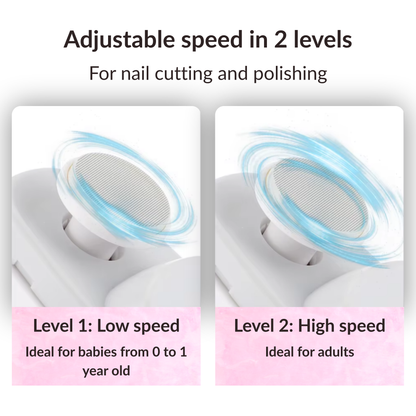 Electric Nail Clipper 3-in-1
