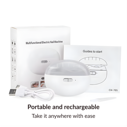 Electric Nail Clipper 3-in-1